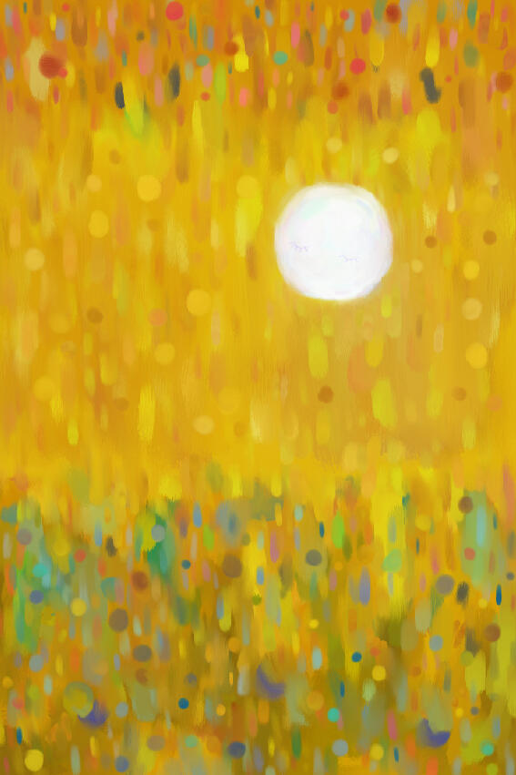 Golden rays of sun